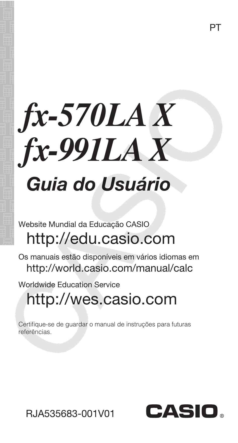 Casio fx-991 LAX Notação científica