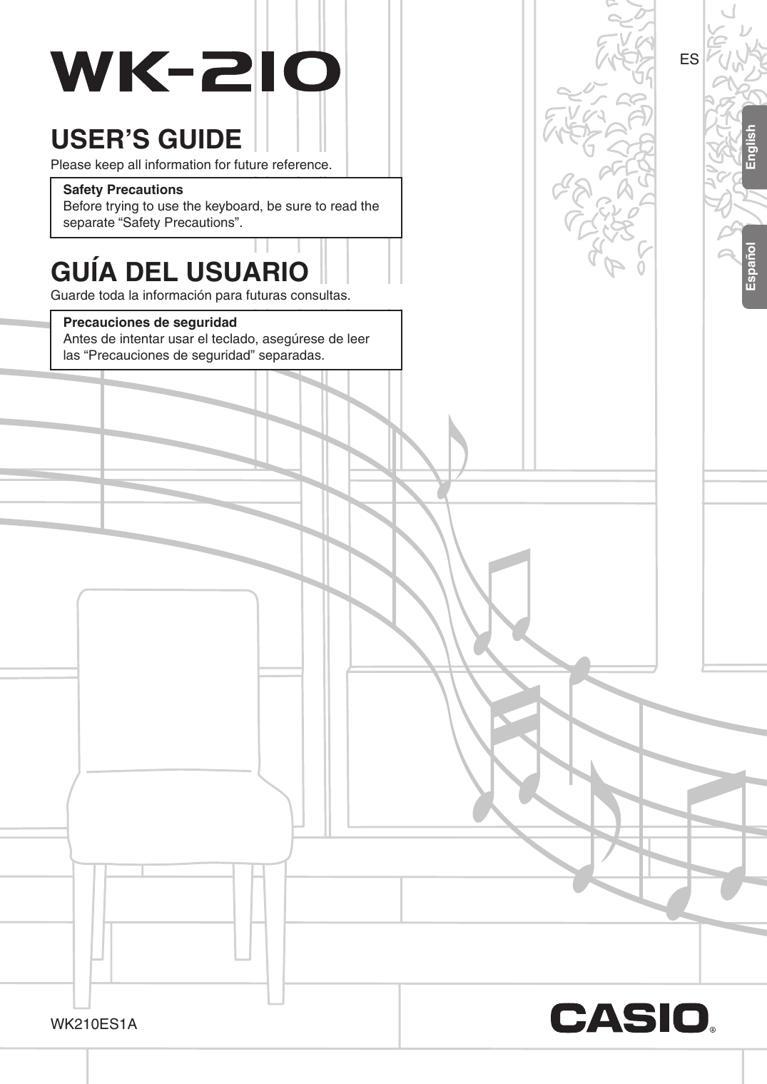 Casio WK-210 User manual | Manualzz