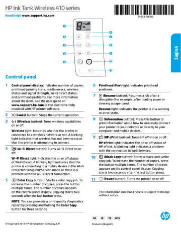 English Hp Ink Tank Wireless 412 Ink Tank Wireless 418 Ink Tank Wireless 410 Ink Tank Wireless 419 Ink Tank Wireless 416 Ink Tank Wireless 415 English