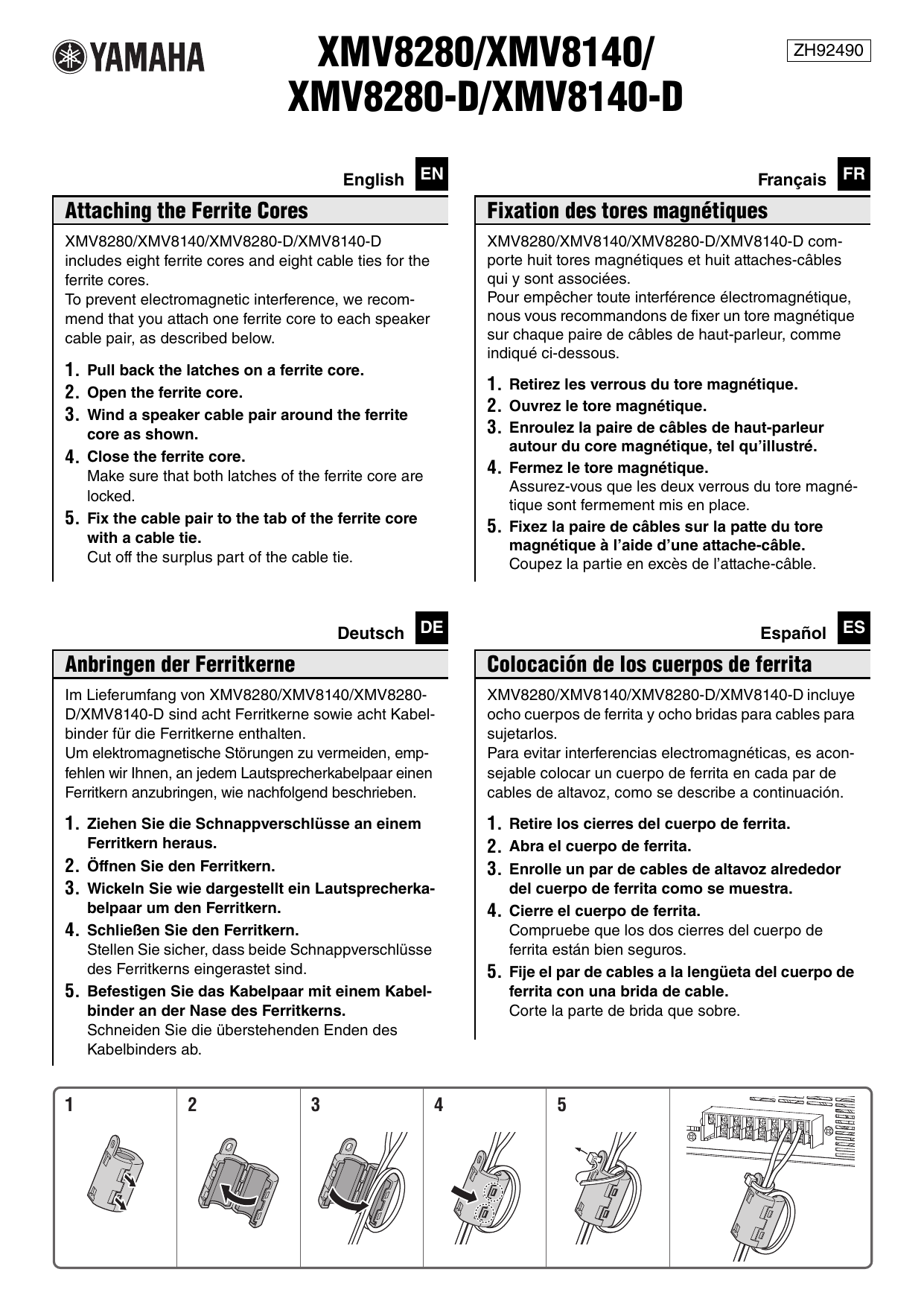 Yamaha Xmv8140 Xmv80 User Manual Manualzz