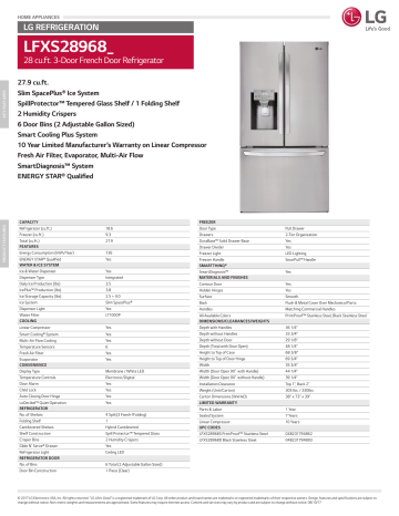 lfxs28968s dimensions