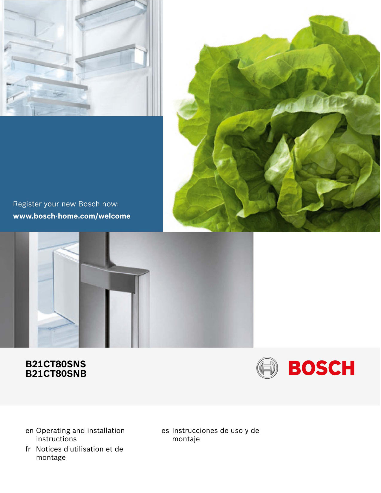 Bosch B21ct80sns User Manual Manualzz