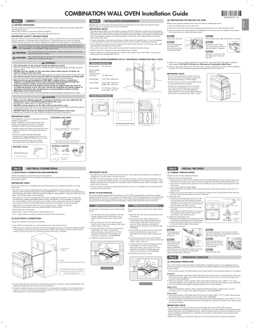 LG LWC3063ST Installation Guide | Manualzz