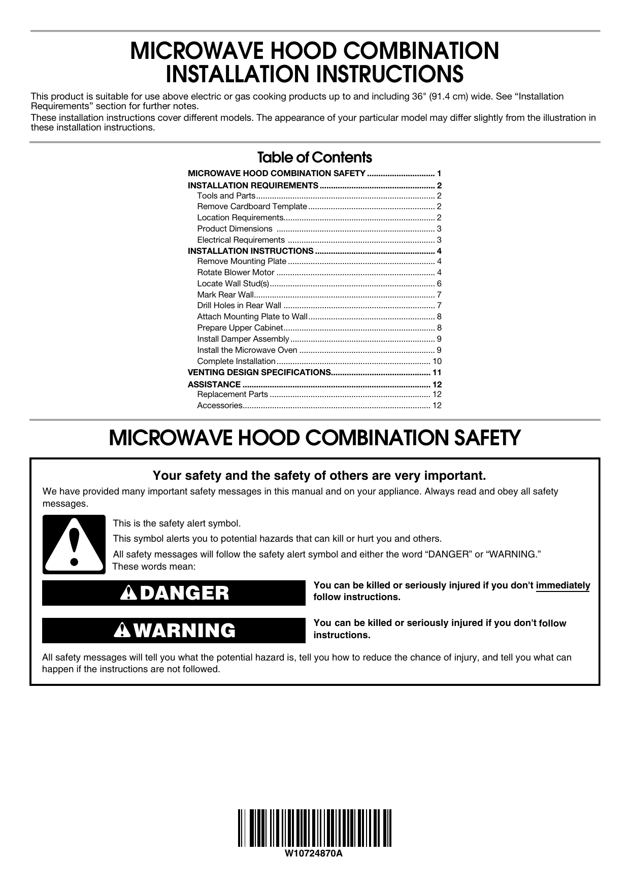 Maytag Mmv6190fz Installation Instruction Manualzz Maytag Mmv6190fz Installation