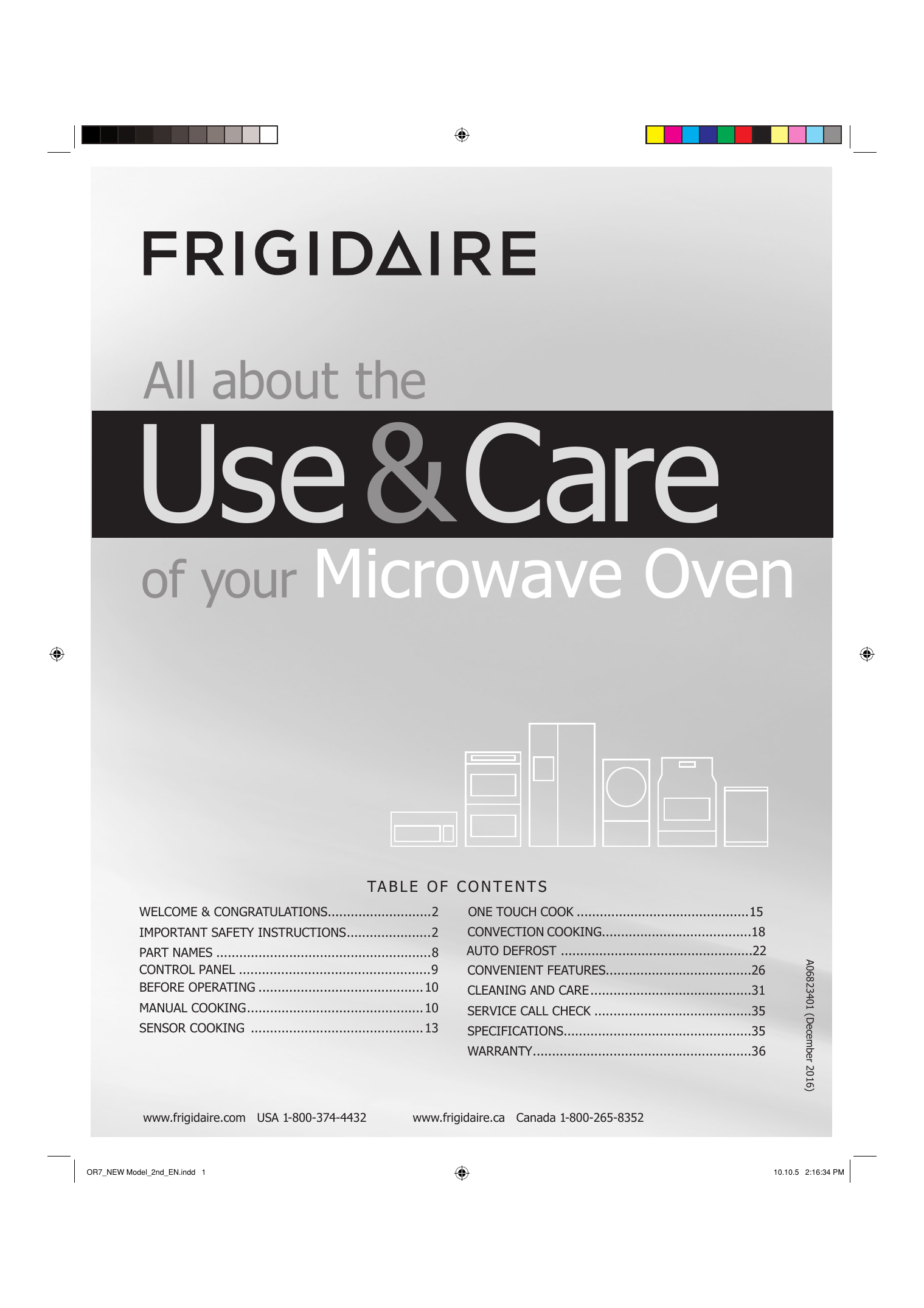 Frigidaire Fgmv155ctf User Guide Manualzz