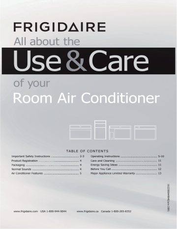 frigidaire ffrh1122u1