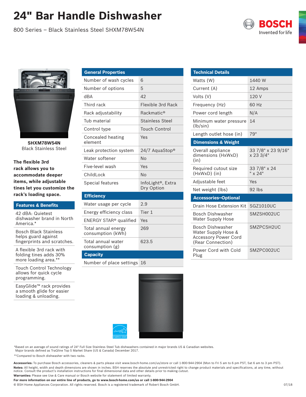 bosch shs863wd5n installation manual