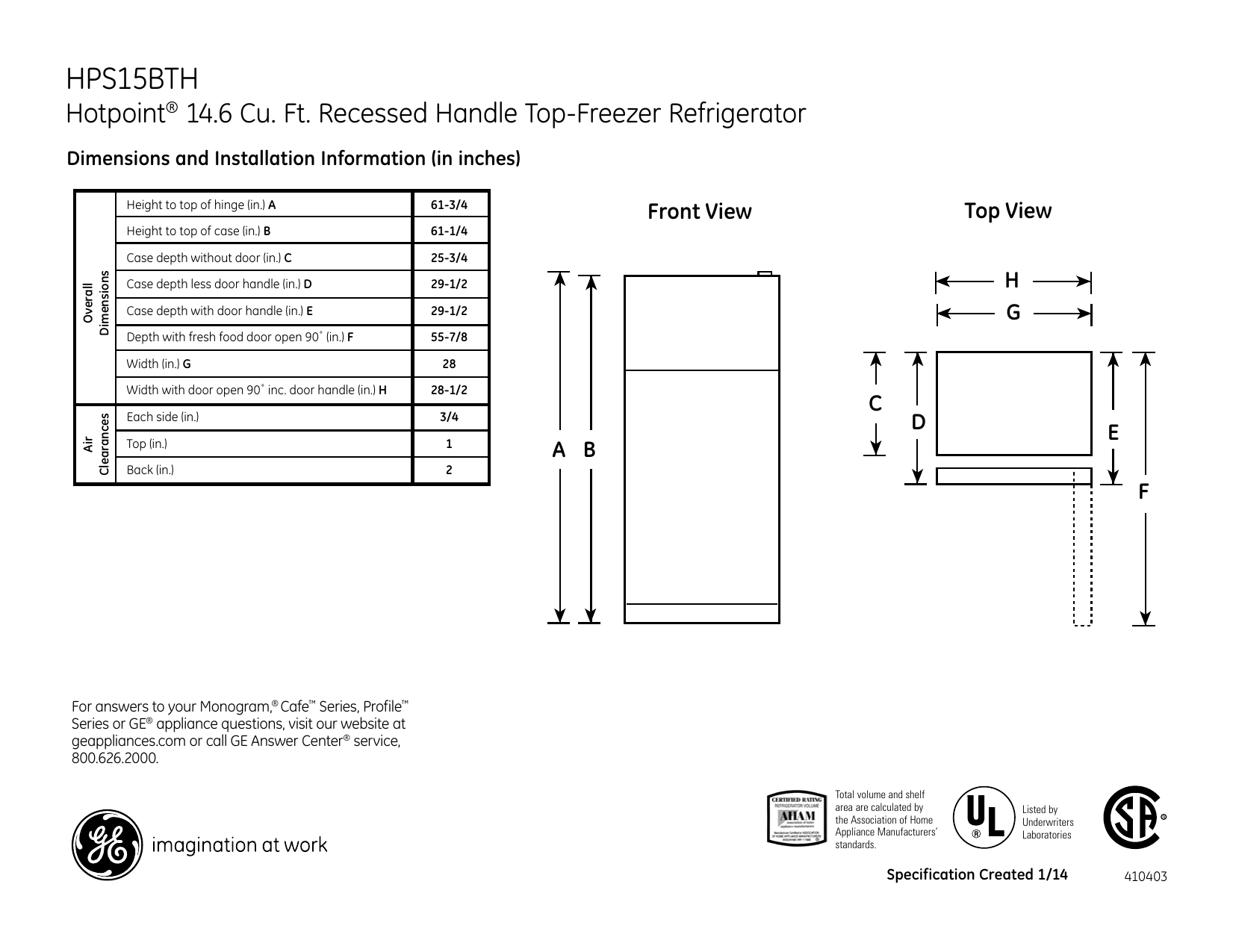 hotpoint model hps15bthrww