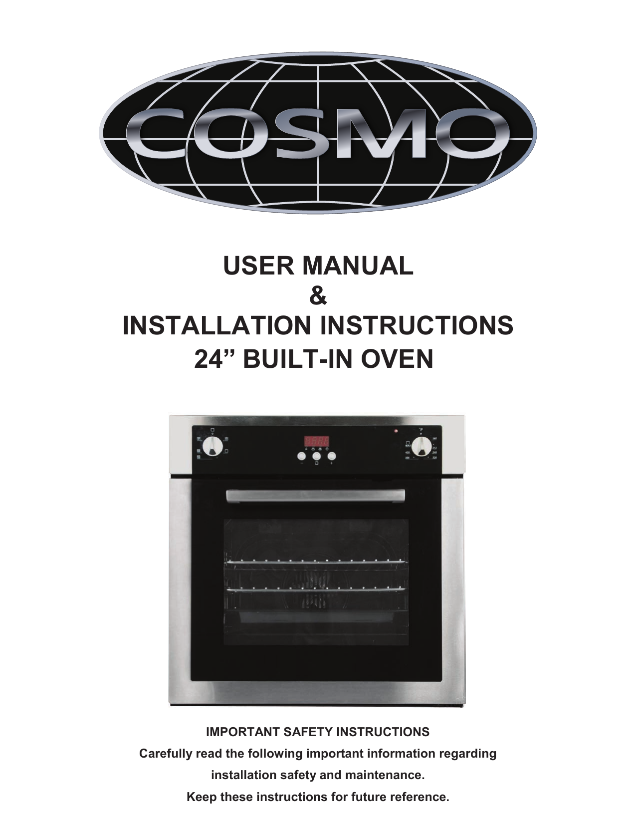 Built In Oven Wiring Instructions