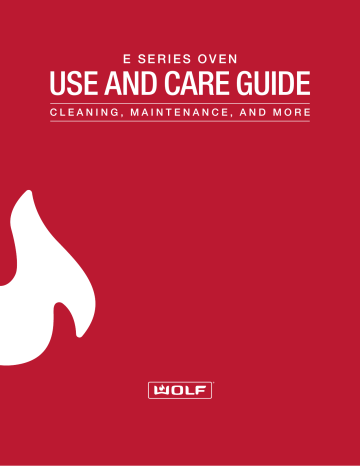 Wolf SO30CE/B/TH Use and Care | Manualzz