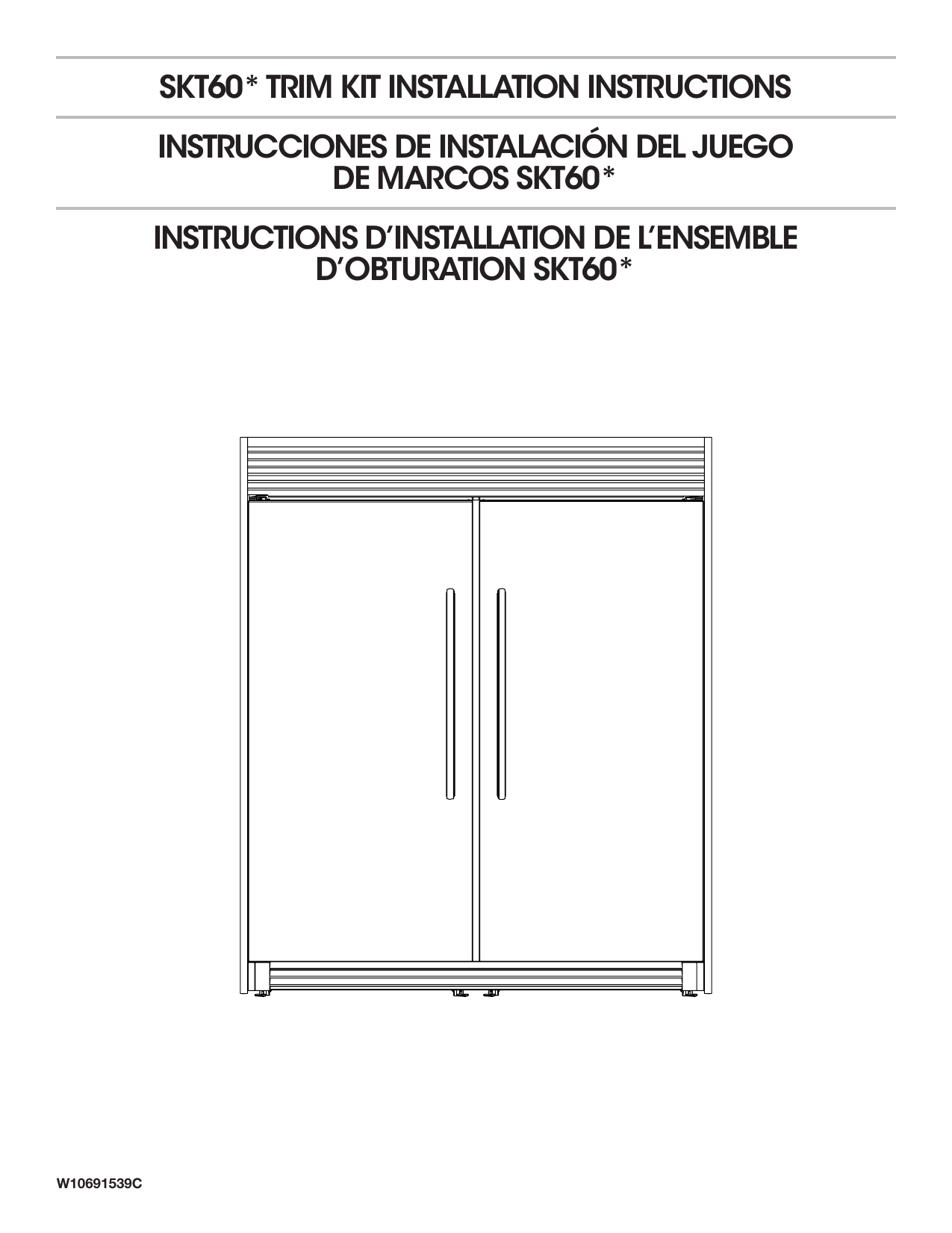 Whirlpool SKT60M Installation guide Manualzz