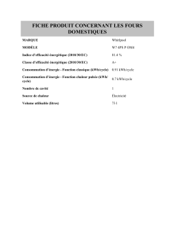 Whirlpool W7 4PS P OM4 - Important information, Owner's manual, Product  information, User guide, User manual | manualzz.com