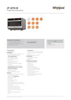 Whirlpool JT 479 IX - Owner's manual, User guide, User manual | manualzz.com