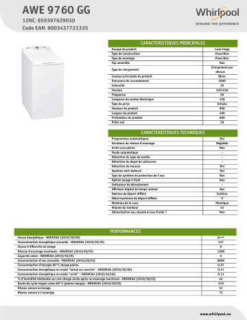CARTE ELECTRONIQUE LAVE LINGE 49041190 MODULE PROGRAMMÉ