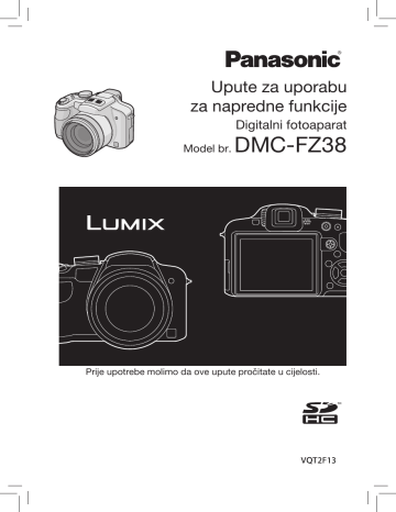 Panasonic DMCFZ38 Upute za uporabu | Manualzz
