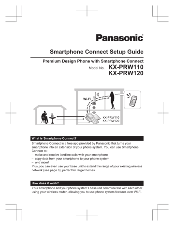Panasonic KXPRW110FX Operating Instructions | Manualzz