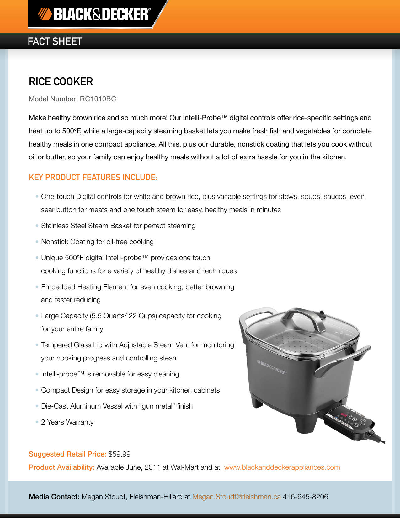 black & decker rice cooker plus manual