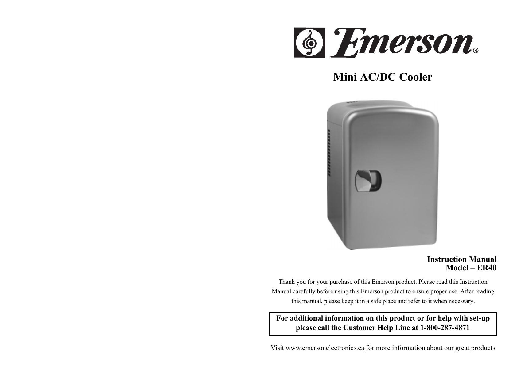 Emerson VCR branchement