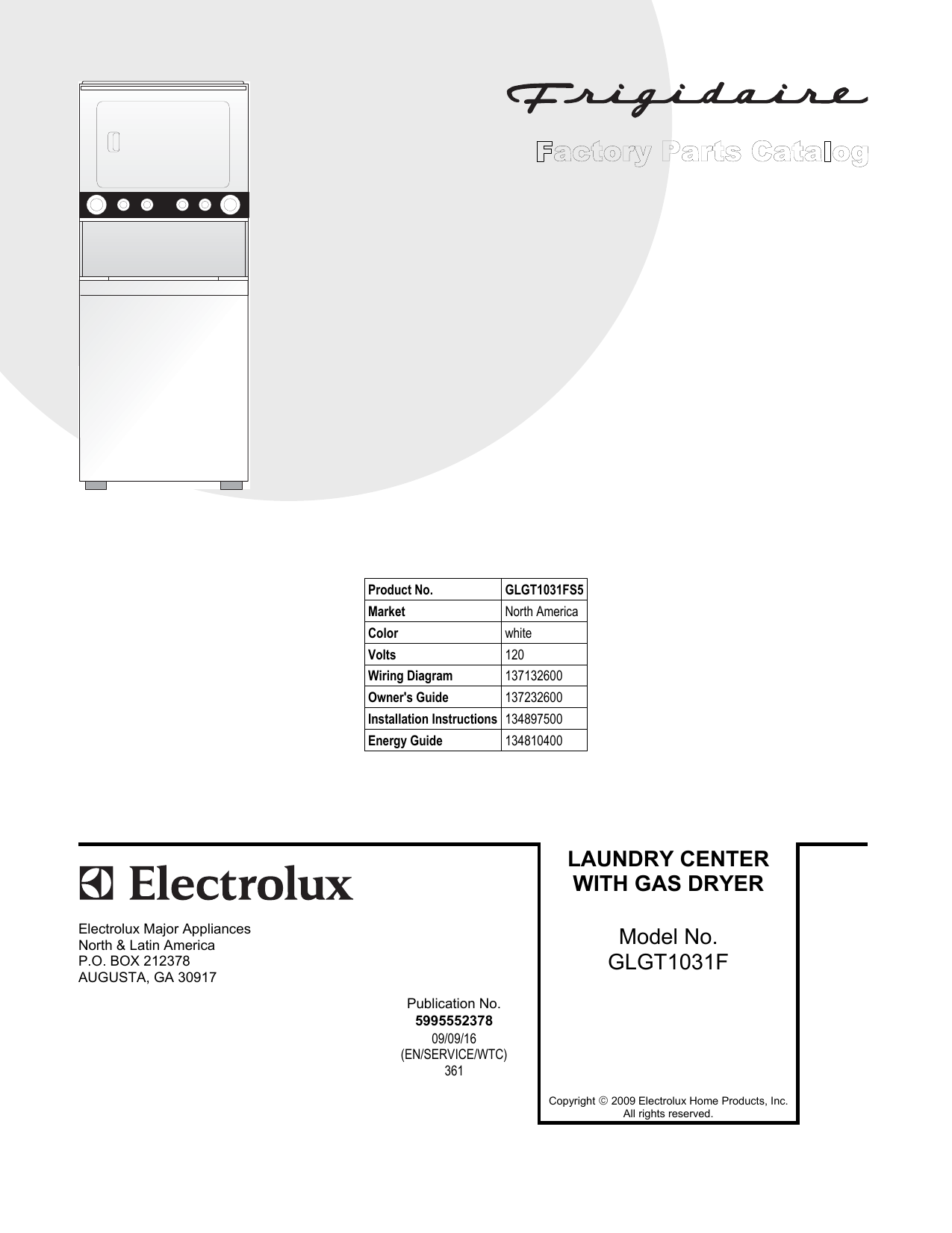 Frigidaire Gas Dryer Wiring Diagram - Wiring Diagram