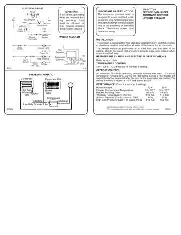 frigidaire compact 30 manual