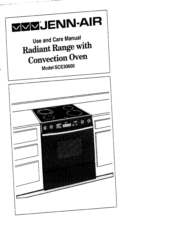 Jenn Air Oven Owner's Manual