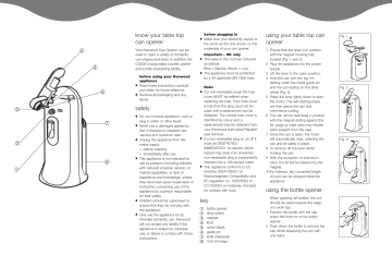 Kenwood knife sharpener instructions