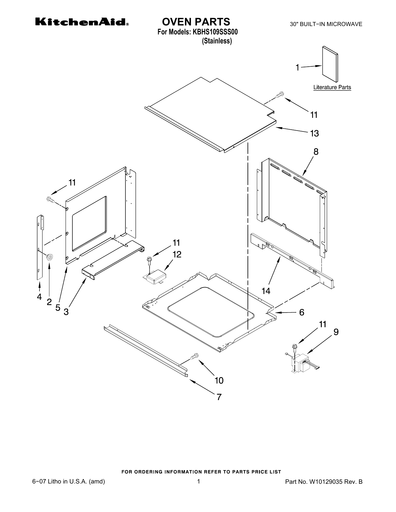 Kitchenaid Oven Parts Manual | Wow Blog