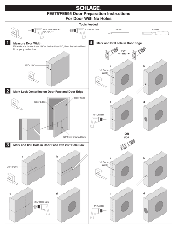 CO with mortice installation instructions - Ingersoll Rand