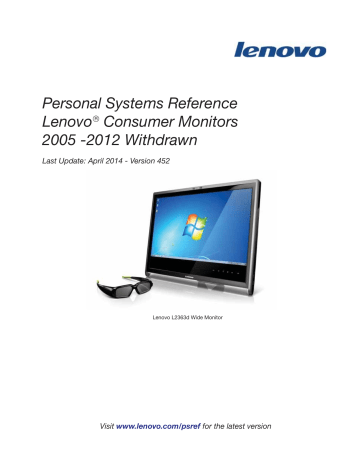 Lenovo Car Video System L2363d User manual | Manualzz