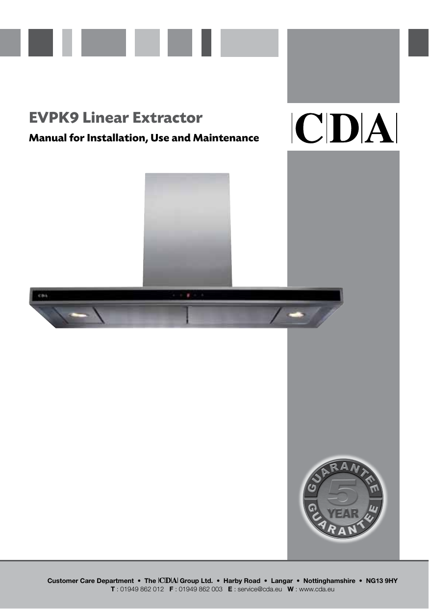 cda extractor bulb replacement