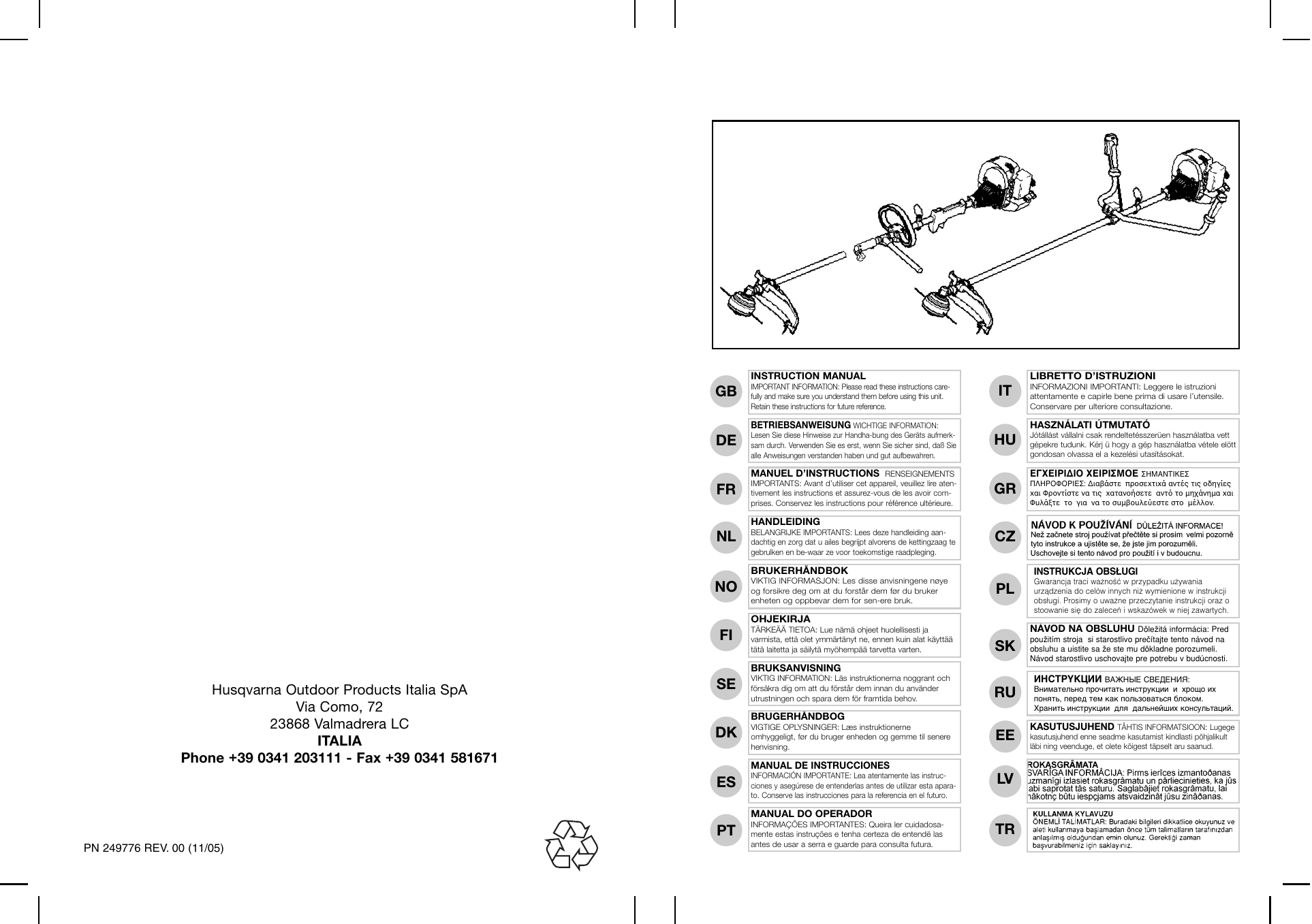 mcculloch brush cutter parts