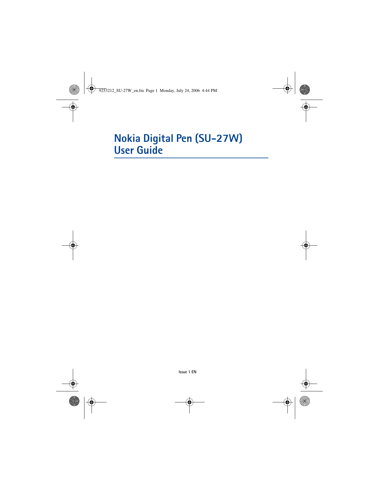 Nikon Graphics Tablet Su 27w Su 27w User Manual Manualzz