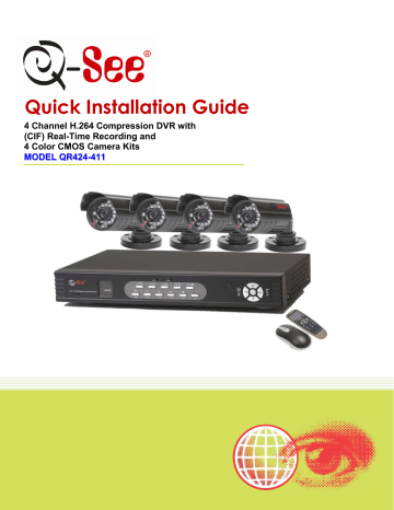 Q-See Security Camera QR424-411 User manual | Manualzz