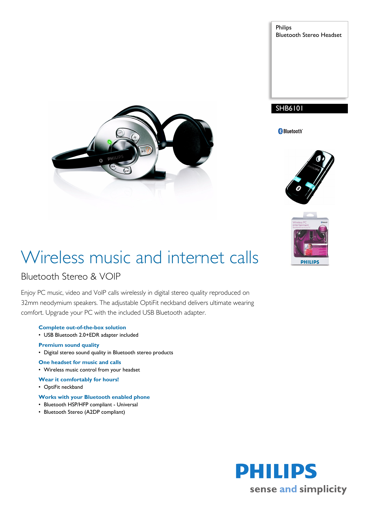 Philips Bluetooth Headset Shb6101 User Manual Manualzz