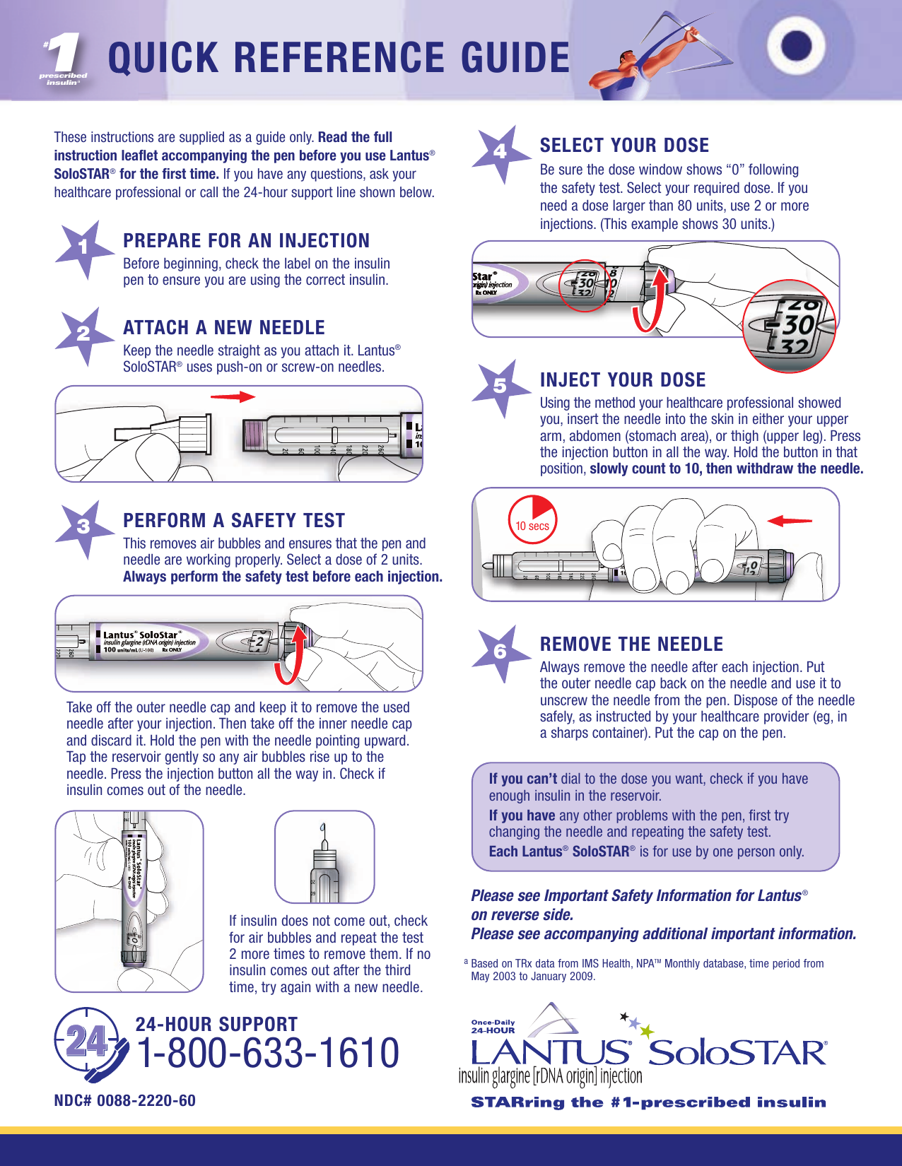 Sanofi-Aventis Insulin Pen Lantus Solostar User Manual | Manualzz