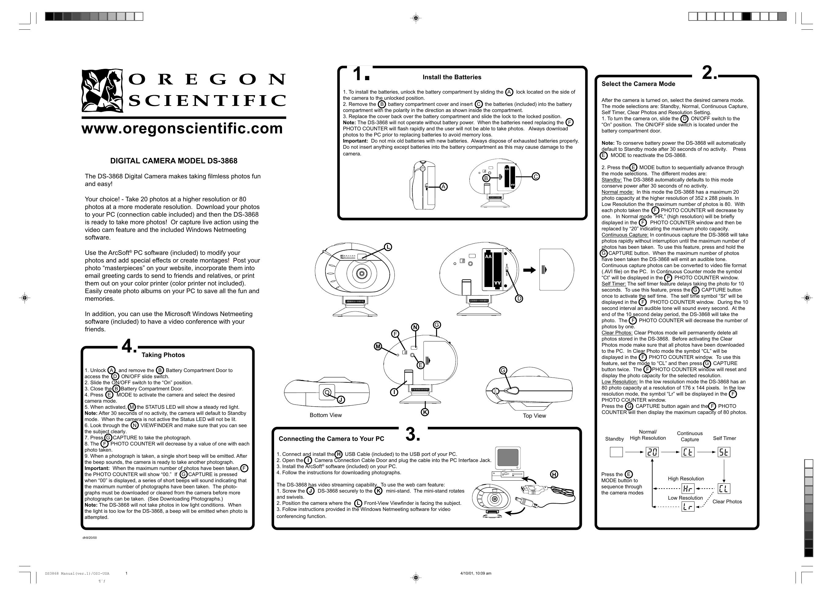 Drivers oregon scientific usb devices pc camera