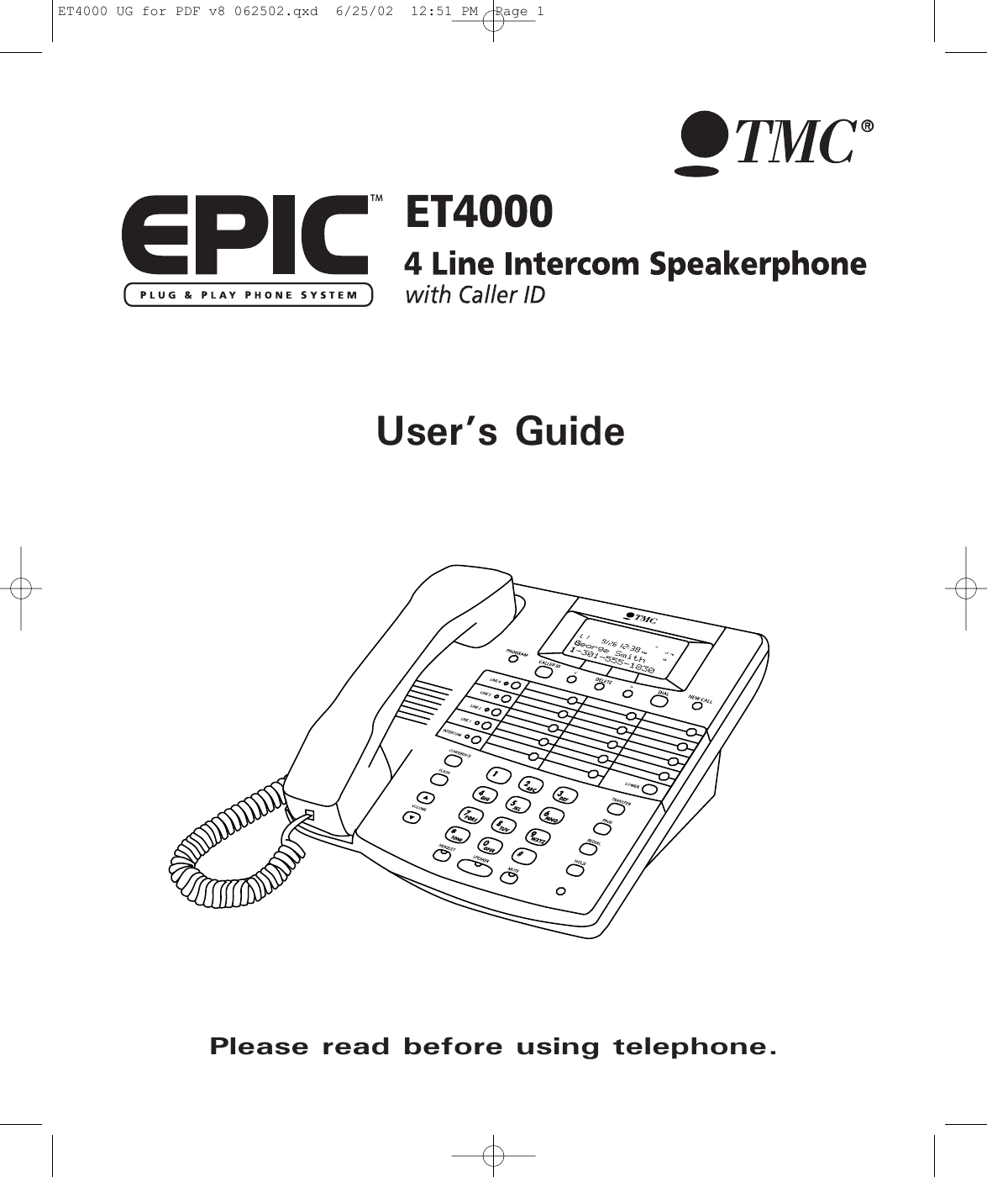 User manual. Инструкция et801. Инструкция ТМС. User manual фирма производитель-официальный. Retec ug4000.