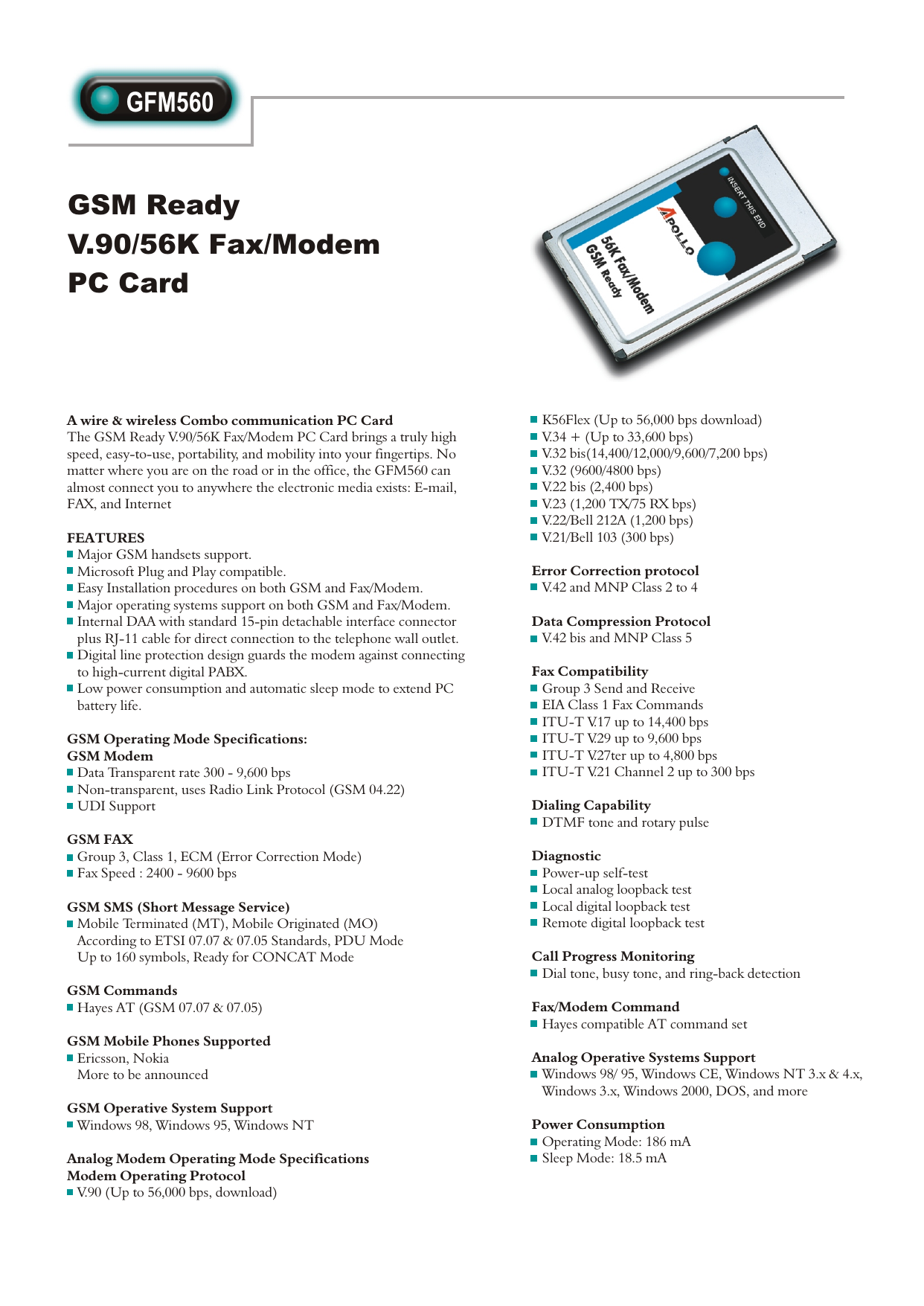 Abocom Network Card Gfm560 User Manual Manualzz