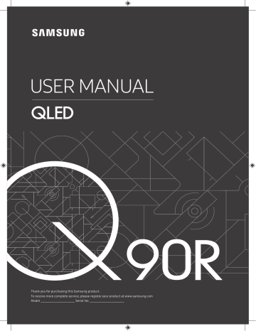 Samsung 82" Q90R QLED Smart 4K UHD TV User manual | Manualzz