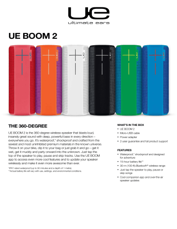 ue megaboom app ipad