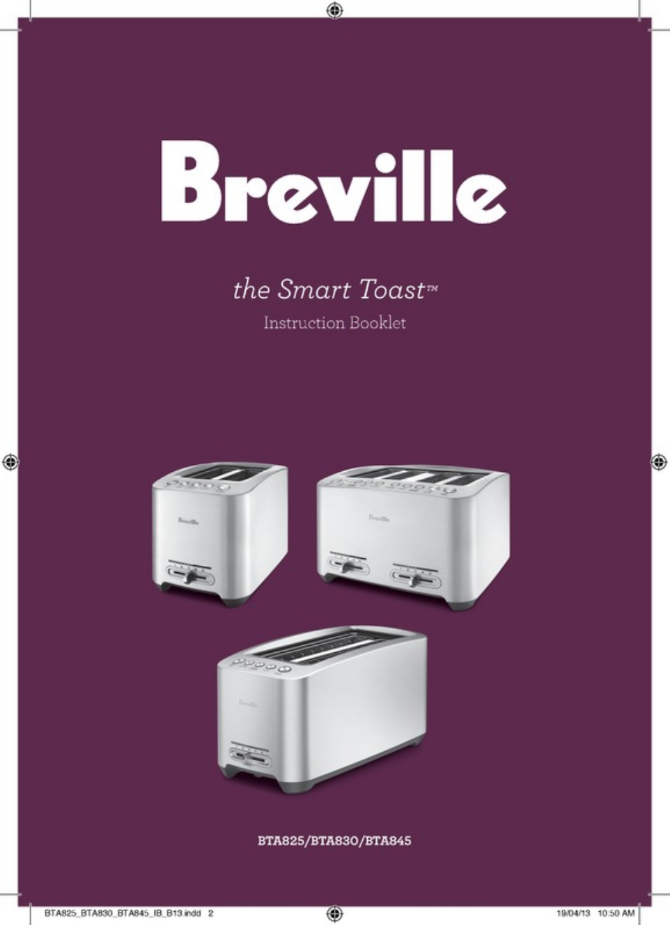 Breville the ToastSet 4 Slice Toaster LTA842 - Consumer NZ