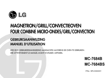 LG MC-7684B Handleiding | Manualzz