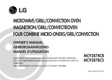 LG MC9287BCS Handleiding | Manualzz
