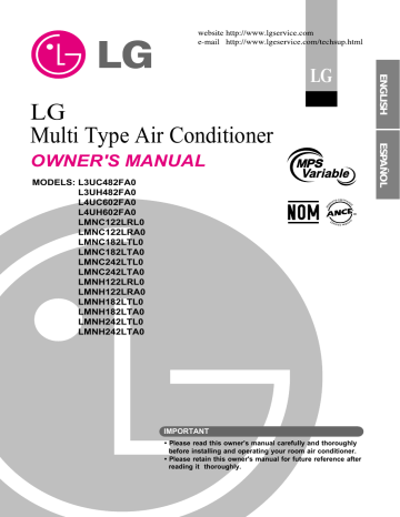 LG LMNC186LTL0 Owner's manual | Manualzz