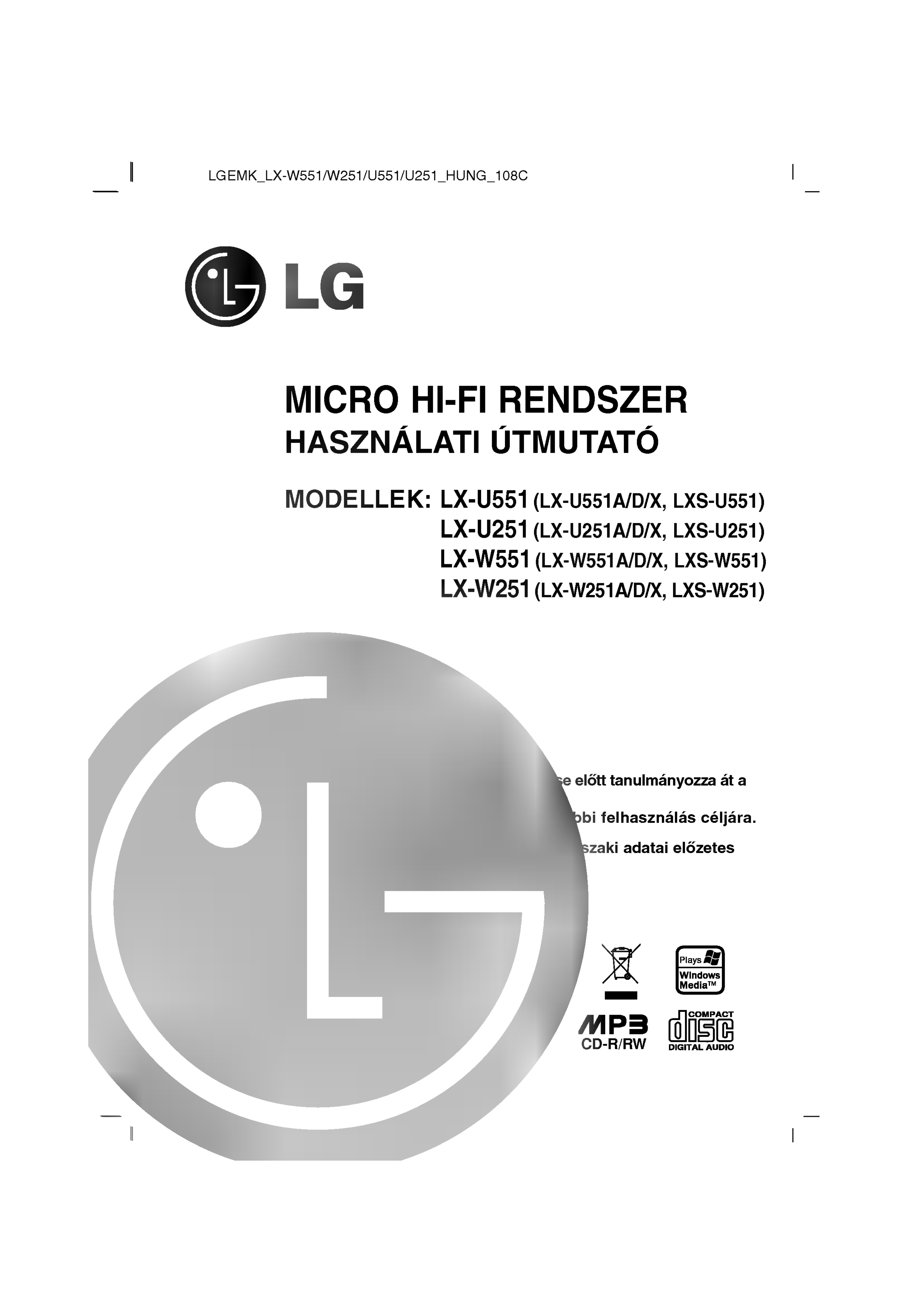 Lg Lx U551d User Guide Manualzz