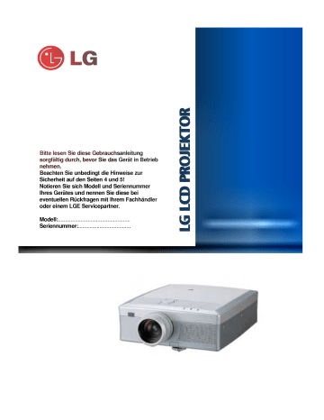 LG LP-XG24 Benutzerhandbuch | Manualzz