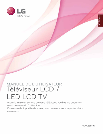 LG 26LD350 Manuel utilisateur | Manualzz