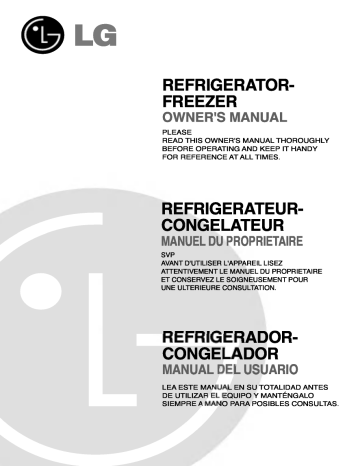 LG GR-S562JCA Owner's Manual | Manualzz