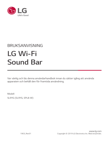 LG SL9YG Owner's manual | Manualzz