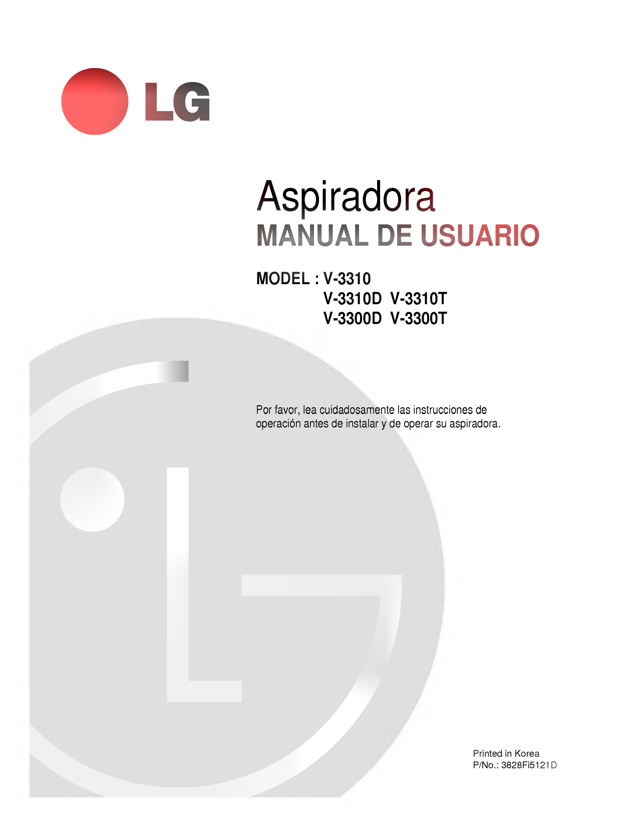 LG TURBO 2950 Manual de Usuario | Manualzz